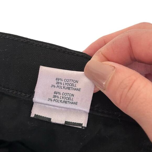 J Brand Black Alana Veneration Destruct Skinny Jeans Sz 28 - Picture 4 of 7